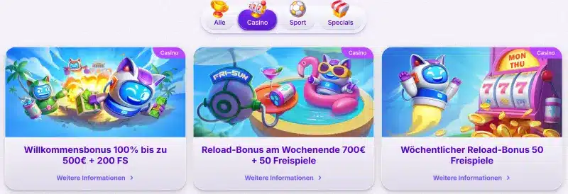 RoboCat Casino Sicurezza Account