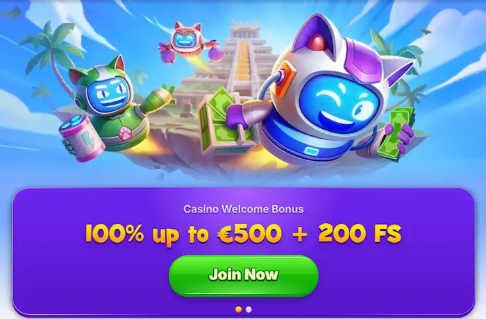 RoboCat Casino Confronto Bonus